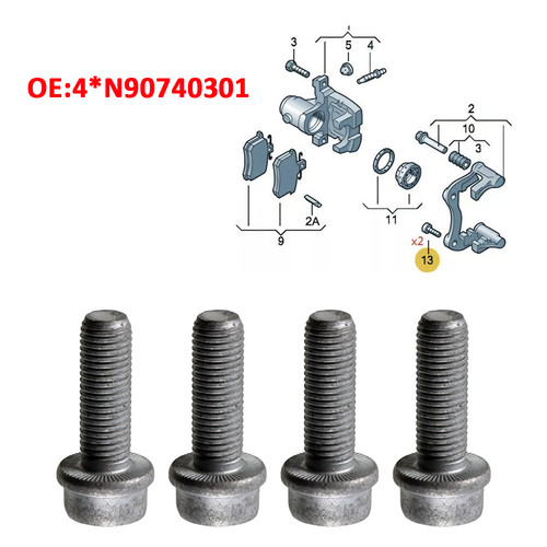 Rear brake caliper carrier - brake,