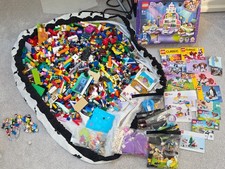 Lego Joblot Bundle Bulk Approx 6.7kg+ - Classic / Friends & more + Floor Bag