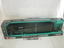 Burago Racing Hauler 1/43