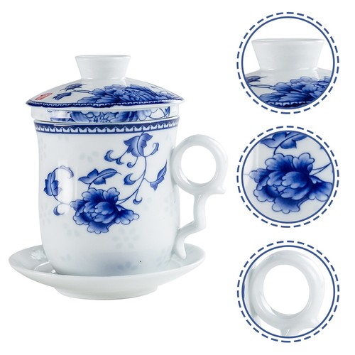 Set tea cup ceramic mug - 1,