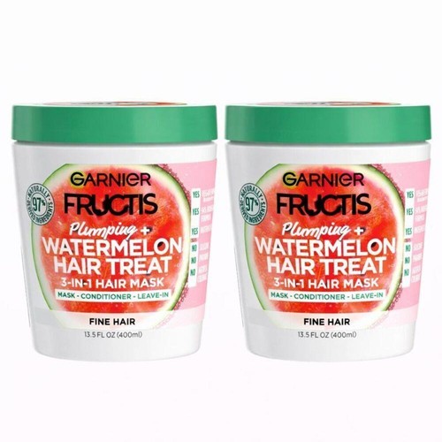 2pk garnier fructis plumping - garnier,