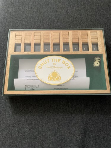 Vintage shut the - shut, box