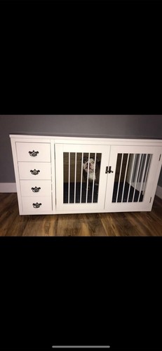 Dog crate bespoke made - bespoke,