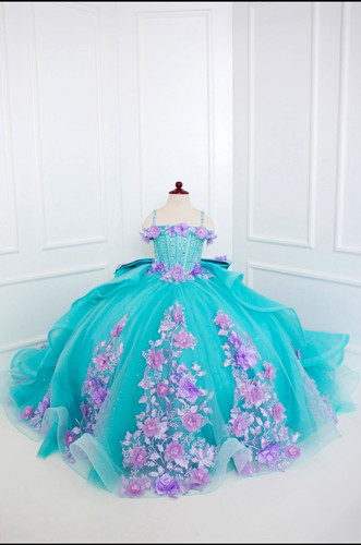 Girls turquoise purple - &,