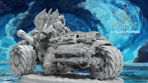 Atlan forge 32mm scale figure - atlan,
