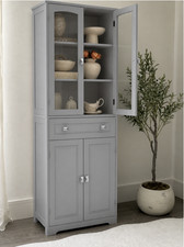 Grey Kitchen Cabinet Tall