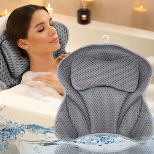 Bath pillow luxury waterproof - bath,