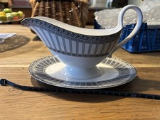 Spode Gravy Boat And Saucer