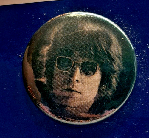 John lennon picture button pin - picture,