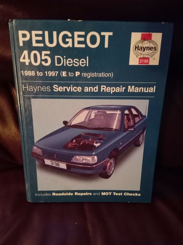 Peugeot 405 diesel haynes - peugeot,