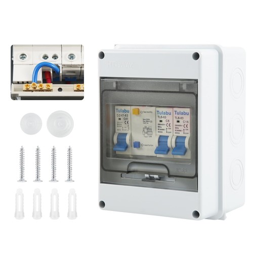 Way consumer unit circuit - consumer,