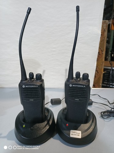 Motorola cp040 walkie - 2x,