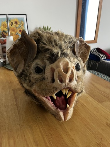 Handmade creature head piece - handmade,