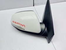KIA STONIC POWER FOLD WING MIRROR RIGHT SIDE IN CLEAR WHITE 2019