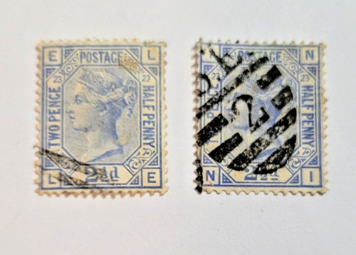 Victorian stamps two - , half