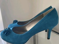 Jacques Vert Suede Teal court