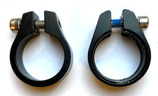 31.8mm Bike Cycle Seatpost Seat Post Clamp Bolt Black Alloy Lightweight 23g