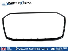 AUDI Q7/SQ7/S-LINE/SE 2020-2024 FACELIFT FRONT MAIN GRILL SURROUND/FRAME - BLACK