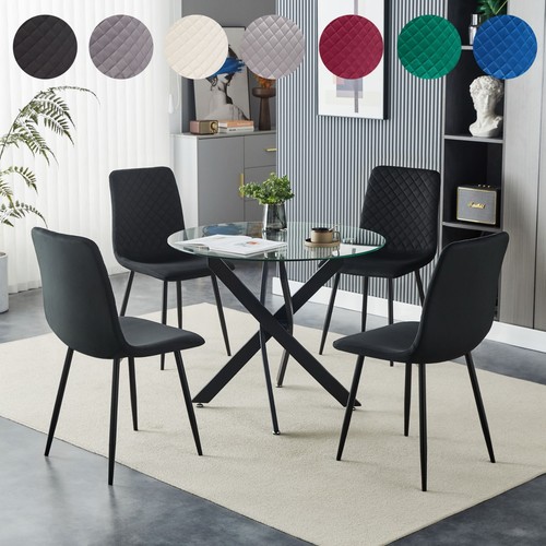 Dining table and chairs set - table,