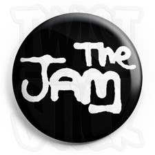 The Jam Mod Logo - Button Badge - 25mm Mod Badges with Fridge Magnet Option