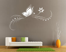 Butterfly Flower Vine Wall Art