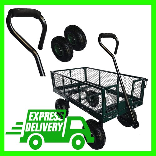Strong metal garden - strong, cart