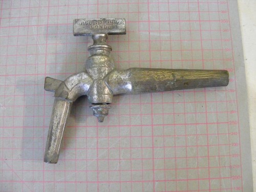 Antique plated brass barrel