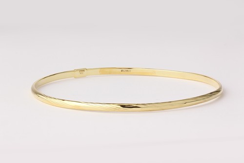 9ct yellow gold - yellow, twist