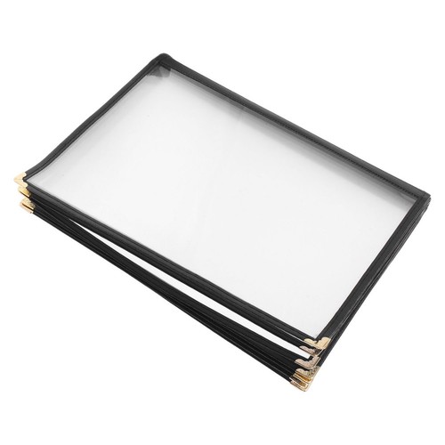 Menu holder clear - menu, recipe