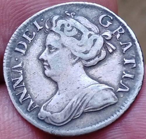 1711 queen anne - anne, silver