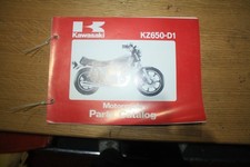 1978 KAWASAKI KZ650 KZ650D1 PARTS CATALOG