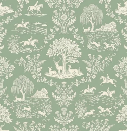 Woodland animals100 cotton - woodland,