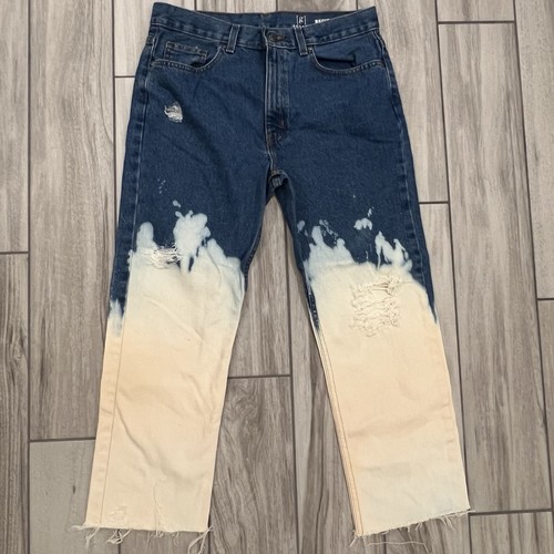 George two tone jeans straight - george,