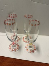 Hand painted CHRISTMAS wine