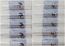 Pack of 50 & 75 White Swing