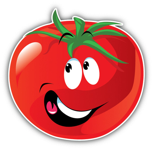 Tomato smile funny - smile, cartoon