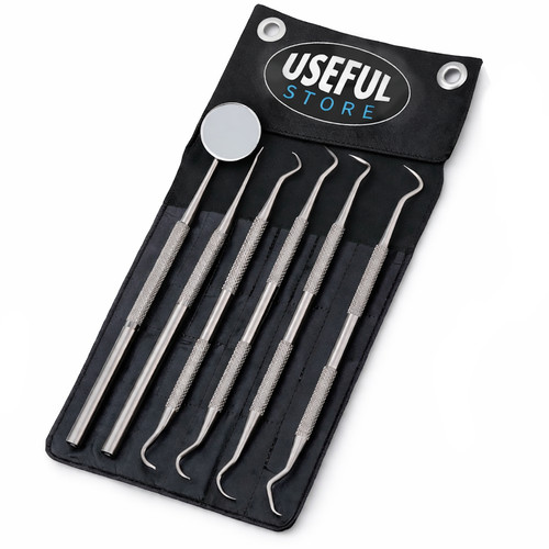6pc stainless steel dentist - steel,