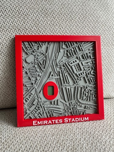 Printed emirates stadium - 3d,