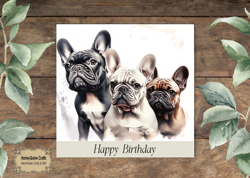 Dog 039 animal birthday card - ,