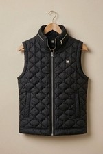 G-Star RAW Black Quilted Gilet