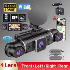 4 Channel WiFi GPS Car Dash