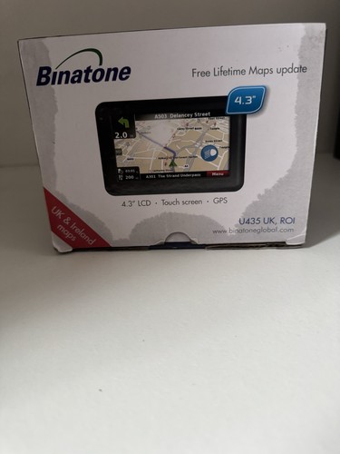Satnav binatone u435 - satnav,