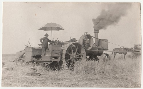 Antique steam traction - steam, engine