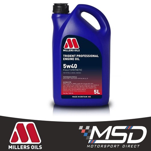 Millers oils trident - oils,