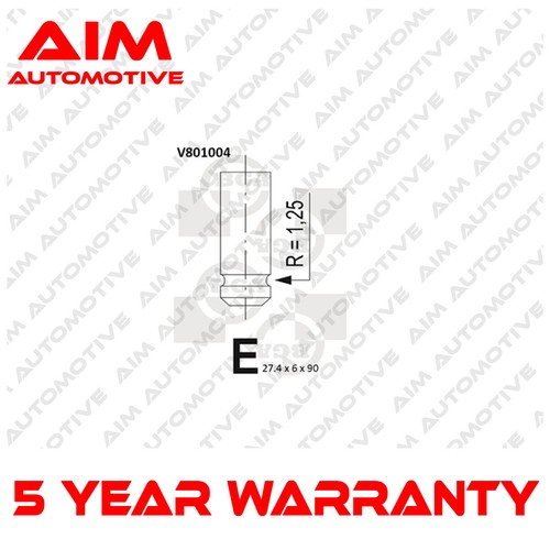 Exhaust outlet valve aim fits - exhaust,