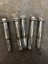 5 x Heavy Duty Anchor Bolts M10 x 15mm