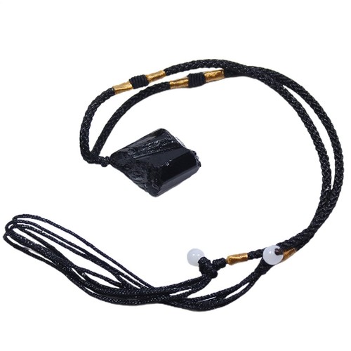 Natural black obsidian - 1*natural,