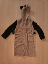H&M Panda Grey Night Gown Kids Size US 6-8 Years