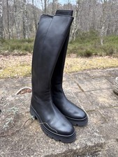 Gabor Leather Knee High Boot