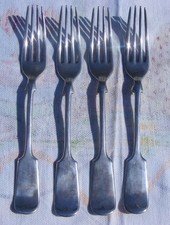 4 VINTAGE MAPPIN & WEBB SILVER